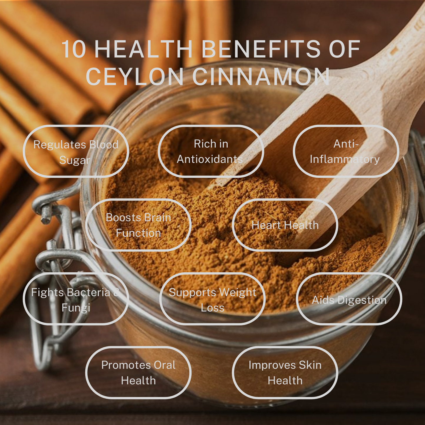 MR.MENDES Ceylon Cinnamon Powder 3.5oz